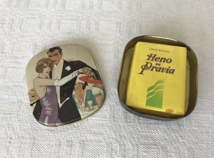 Boite à savon Heno de Pravia, Parfumerie espagnole Gal