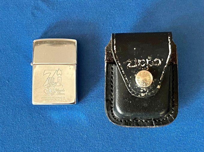 Briquet Zippo Oncle Sam, vintage de 1995