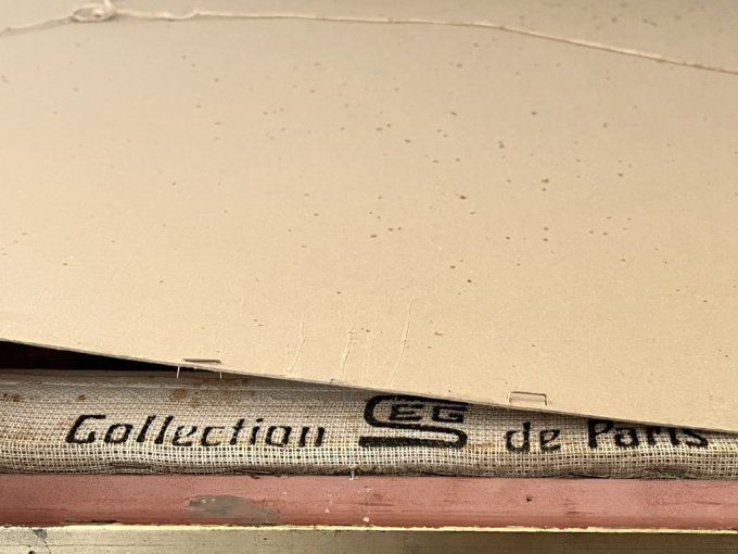 Canevas vintage, Collection de Paris, CEG. Oiseau de feu et arlequin