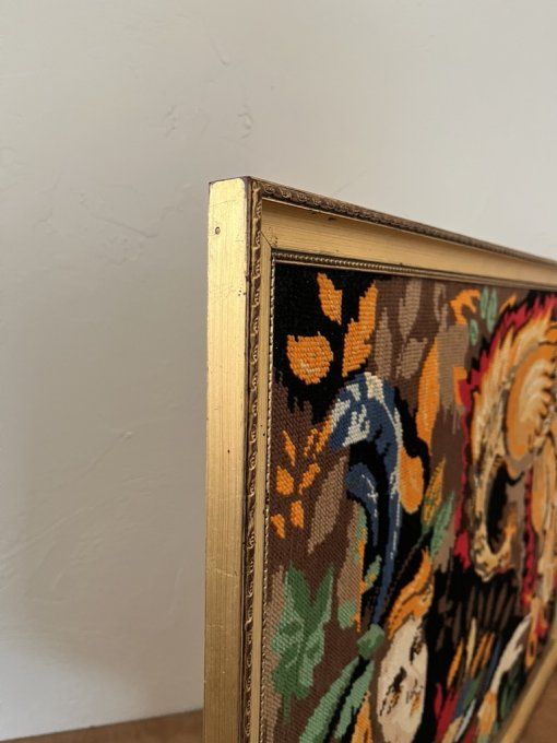 Canevas vintage, Collection de Paris, CEG. Oiseau de feu et arlequin