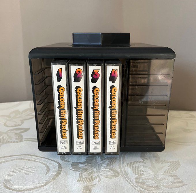 Coffret audio, 4 cassettes Golden Hit Parade, Vintage, 1979