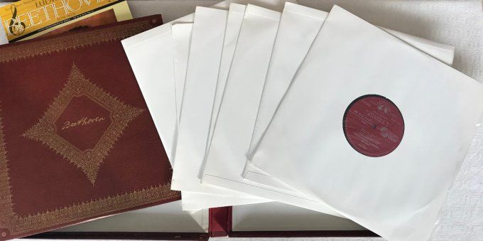 Coffret, Les symphonies de Beethoven, 7 vinyles 33T + 1 disque extraits