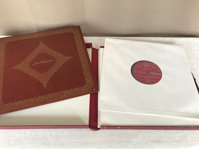 Coffret, Les symphonies de Beethoven, 7 vinyles 33T + 1 disque extraits