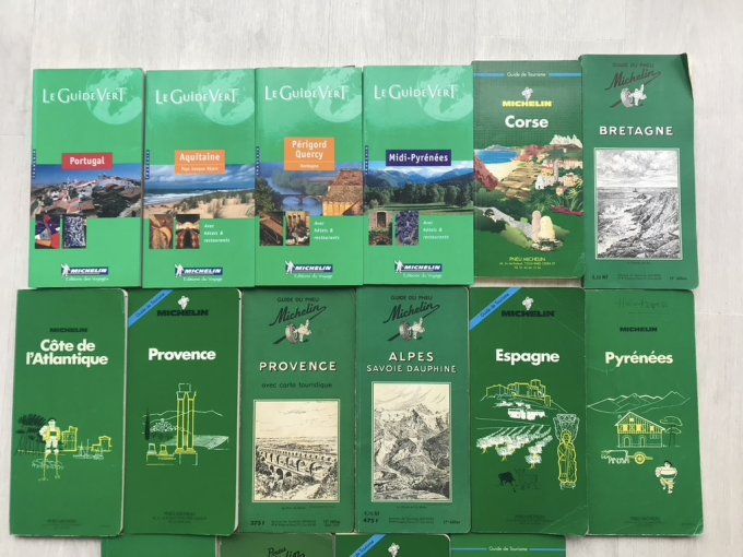 Collection de guides touristiques verts,  Michelin
