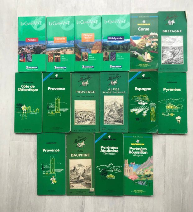 Collection de guides touristiques verts,  Michelin