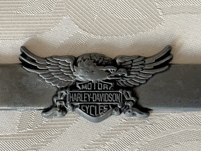 Décapsuleur Harley-Davidson, décor d'aigle, vintage