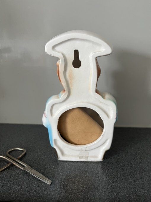 Dévidoir, tire ficelle en forme de cuisinier, vintage