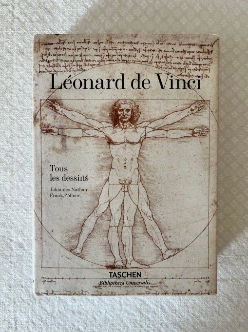 Ensemble de 2 livres Léonard de Vinci - Carnets et Tous les dessins
