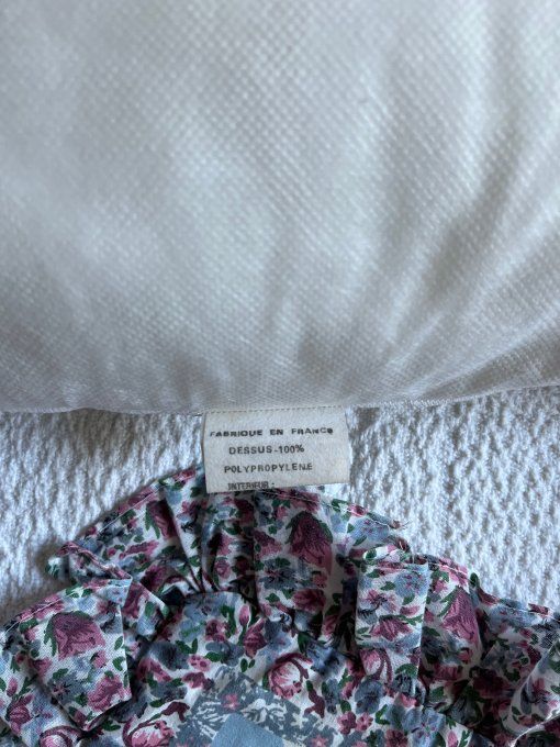 Ensemble de 3 coussins avec jolies housses fleuries, Style Patchwork Floral, Shabby Chic / Campagne