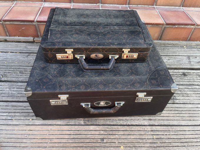Ensemble de bagages de luxe à code, valise et mallette assorties, Exclusive Line