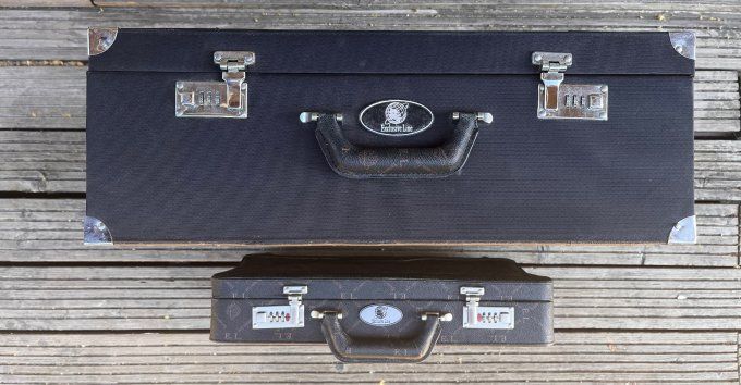Ensemble de bagages de luxe à code, valise et mallette assorties, Exclusive Line