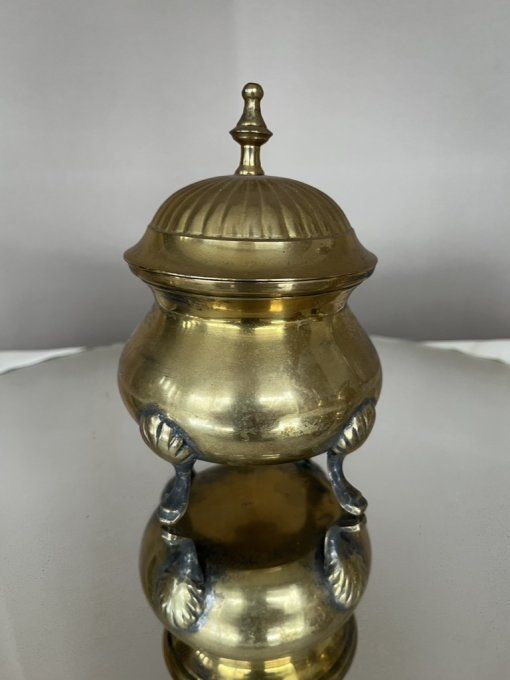 Ensemble vintage en laiton EPNS – Théière, cafetière, sucrier et pot à lait – Années 50