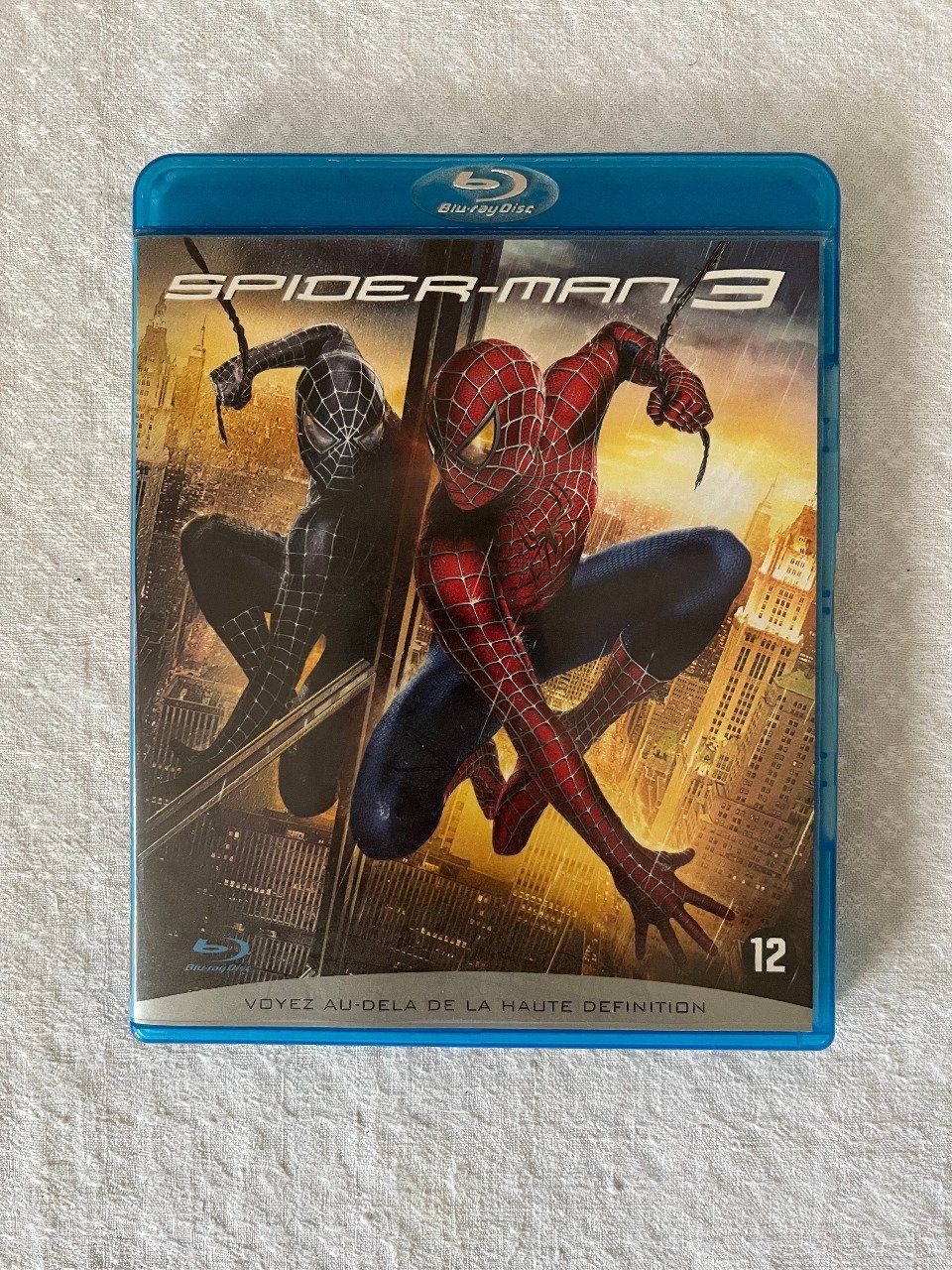 Film, Blu-Ray disc Spider-Man 3, DVD Marvel de 2007 Film, Blu-Ray disc Spider-Man 3, DVD Marvel de 2007
