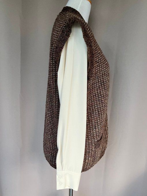Gilet sans manche, veste Chewitt vintage,  années 70/80