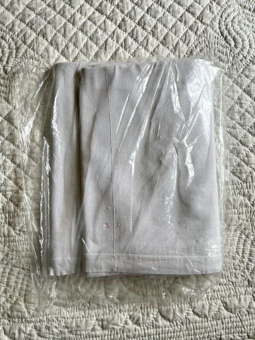 Grand drap ancien en métis, 212 X 313, sorti du pressing