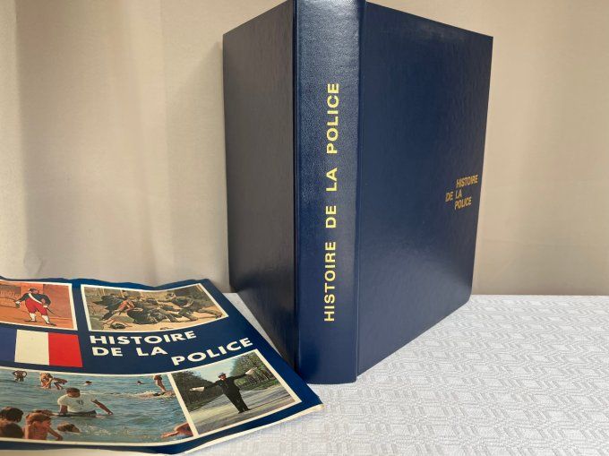 Grand livre,  Histoire de la police, Édition Larrieu - Bonnel, 1977