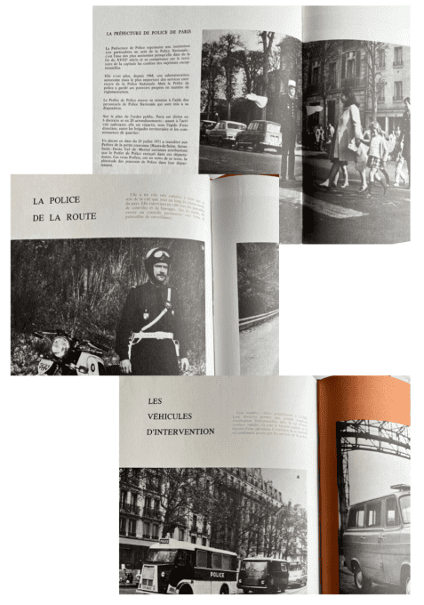 Grand livre,  Histoire de la police, Édition Larrieu - Bonnel, 1977