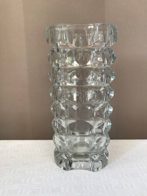 Grand vase en verre iconique “Windsor “  Vintage