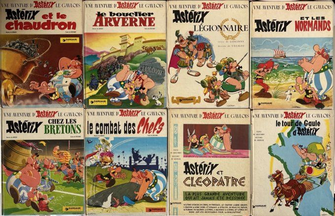 Gros lot de bandes dessinées d'Astérix le Gaulois, Grands classiques à lire ou à relire !