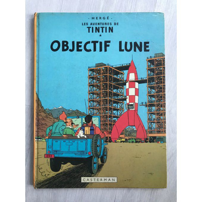 BD Tintin, Objectif lune, 1966