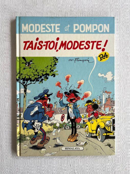Bd Modeste et Pompon, Tais -toi, Modeste ! par Franquin, Himalaya, EO 1990