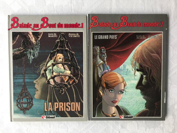 BD, Balade au bout du monde, Tome 1 et 2 