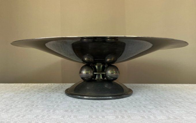 Coupe à fruits Art Déco, Christofle, par Luc Lanel pour le paquebot Le Normandie, 1930