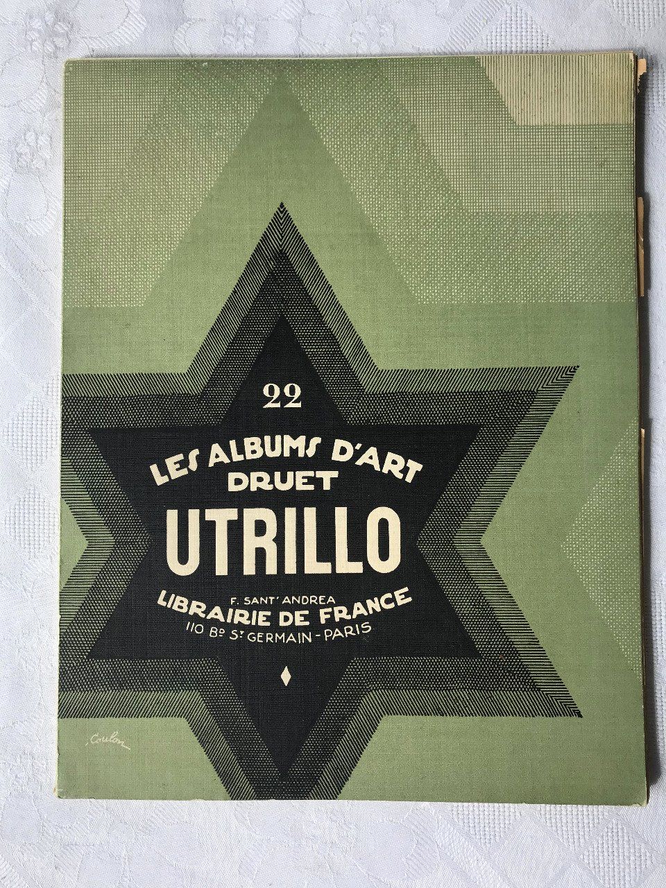 Album d'art Druet, 24 phototypies d'Utrillo, 1930, À afficher ou à encadrer