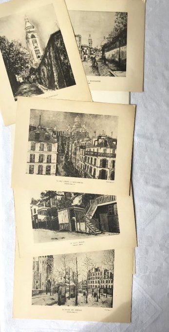 Album d'art Druet, 24 phototypies d'Utrillo