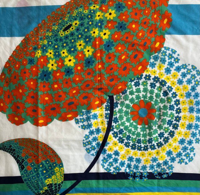 Foulard des années 70 ! Carré vintage