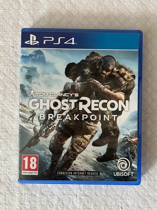 Jeu pour PS4 Tom Clancy's, Ghost Recon, Breakpoint, 2019