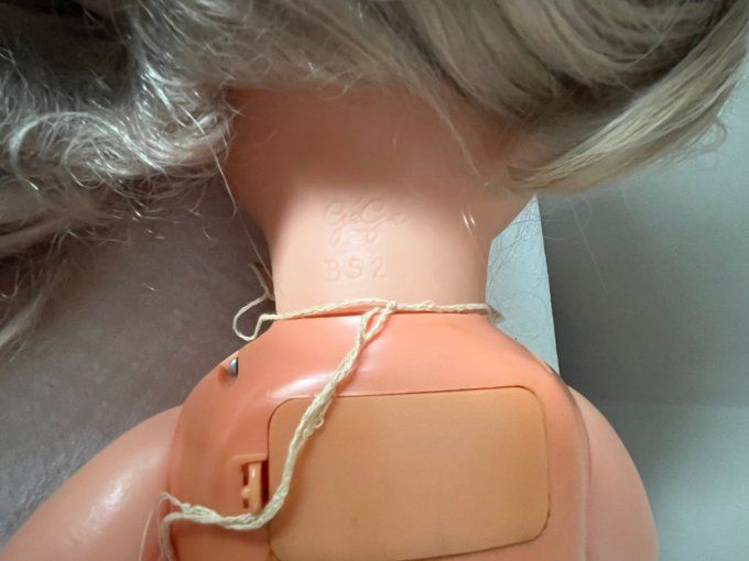 Poupée de collection vintage, Chantal, de 1972, Gégé BS2