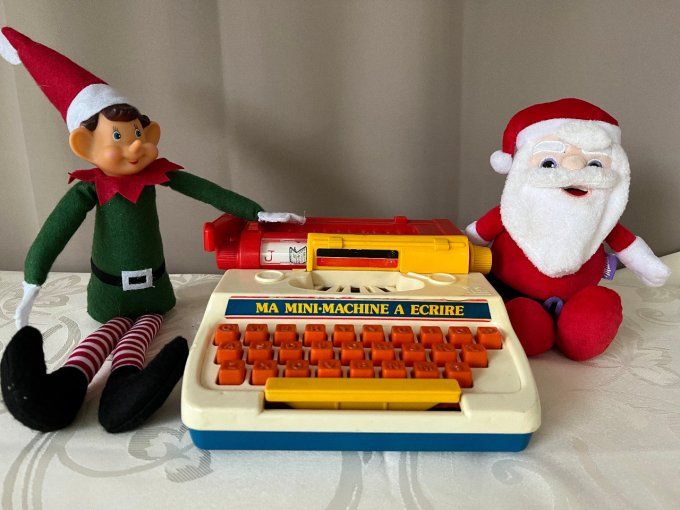 Ma Mini-Machine à Écrire – Tomy (1977) – Jouet Vintage Fonctionnel