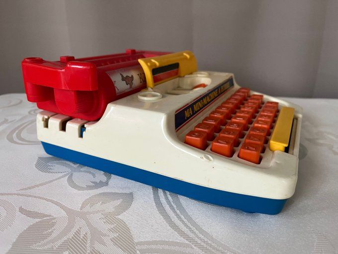 Ma Mini-Machine à Écrire – Tomy (1977) – Jouet Vintage Fonctionnel