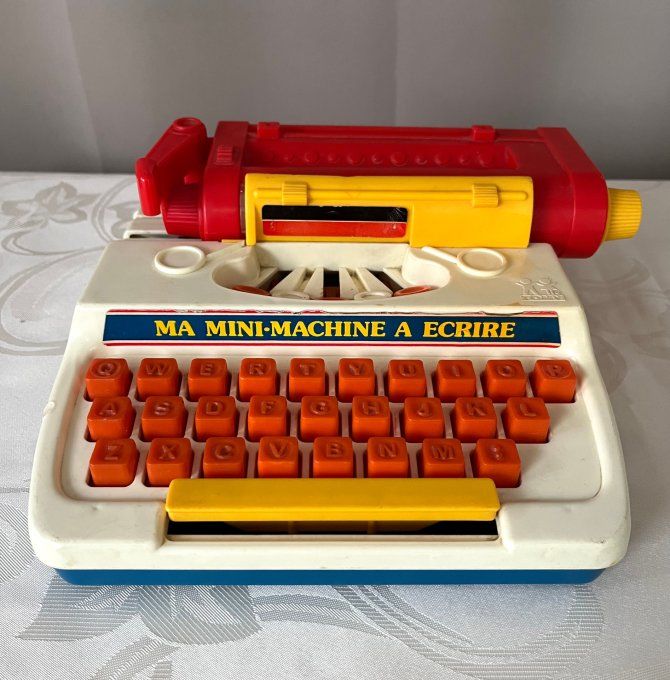 Ma Mini-Machine à Écrire – Tomy (1977) – Jouet Vintage Fonctionnel