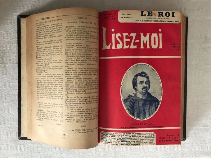 Livre, Lisez-moi, XXIII 1929, La Bibliothèque idéale. Magazine littéraire