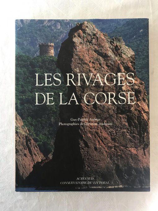 Livre Les rivages de la Corse, Actes sud, Conservatoire du littoral