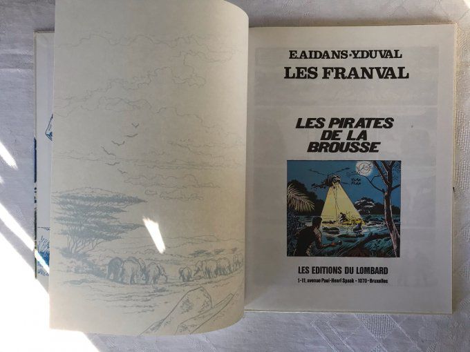 Bd Les Franval, Les pirates de la brousse, EO 1981
