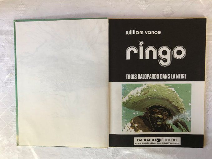 BD Ringo, Trois salopards dans la neige, EO 1978