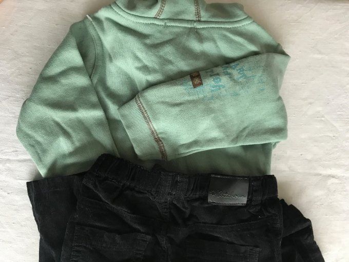 Ensemble hiver, Sweat  et pantalon, 18 mois, Neuf