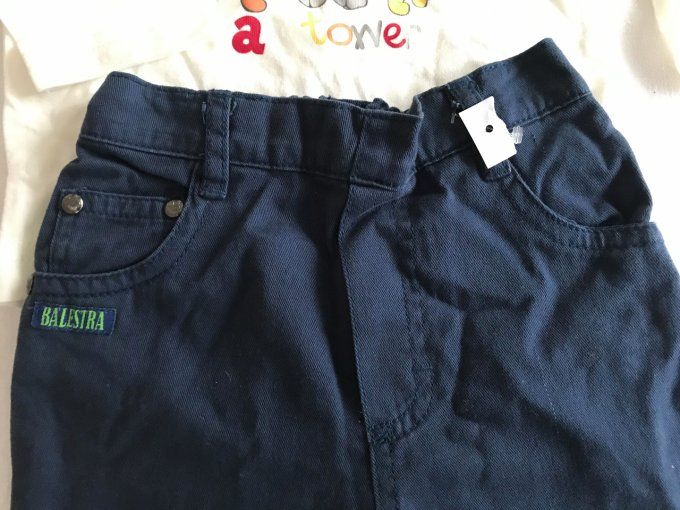 Tee-shirt Disney Baby, Winnie l'ourson et pantalon Balestra, ensemble neuf, 12 mois