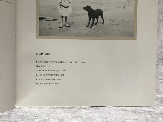 Livre Le portrait, Le musée mondial de la photographie, Bordas