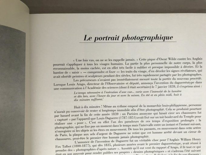 Livre Le portrait, Le musée mondial de la photographie, Bordas