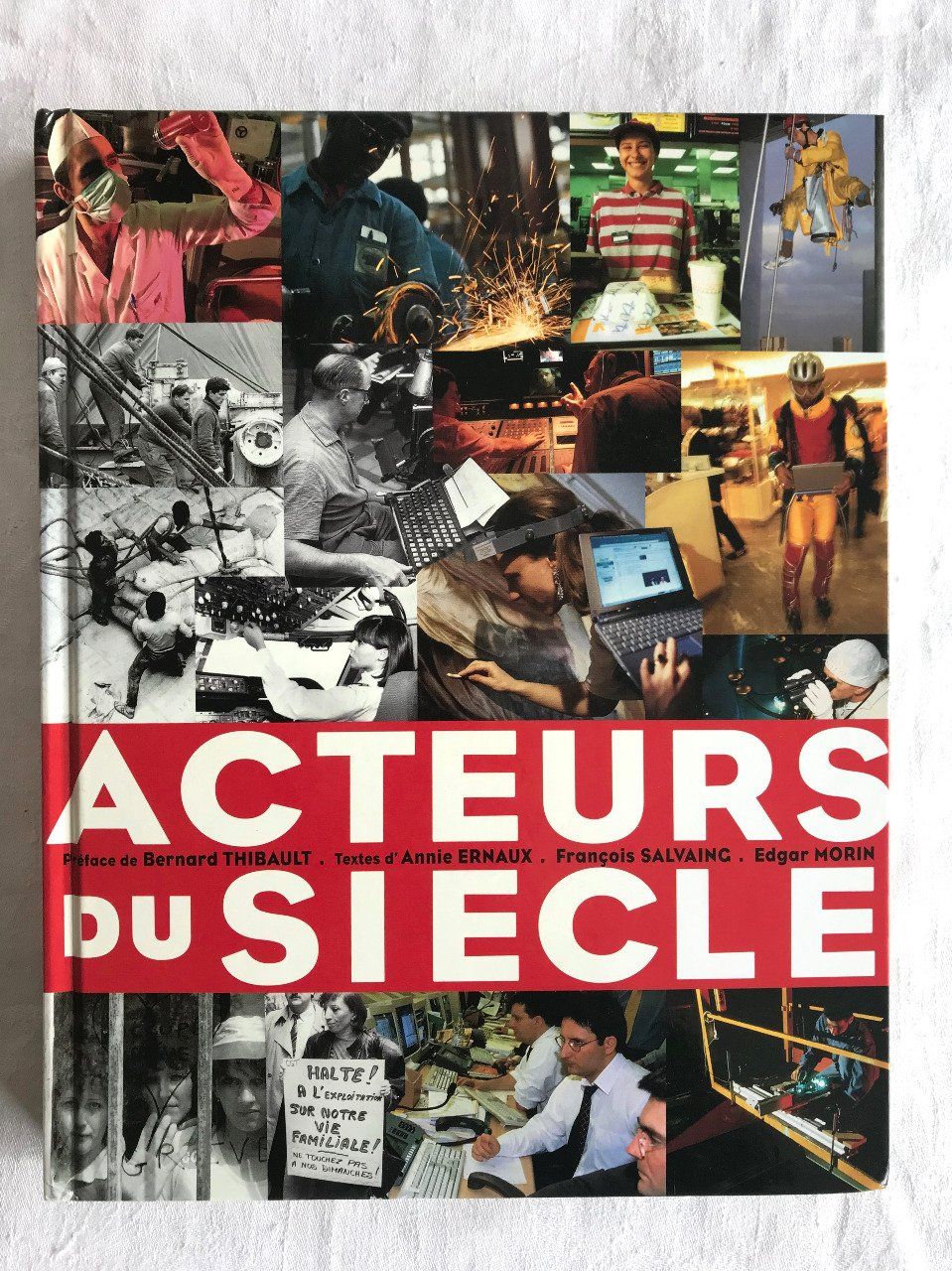 Livre Acteur du siècle, Édition Cercle d'art, grands photographes R. Doisneau, Yann Arthus Bertrand