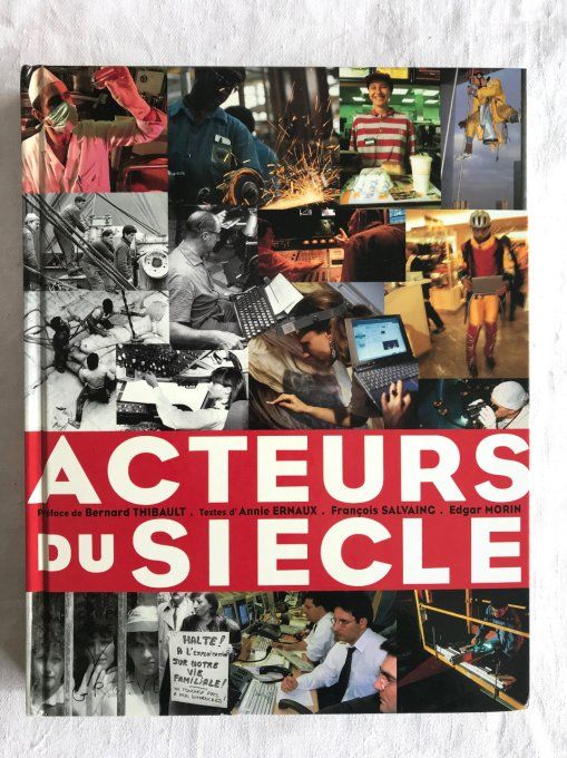 livre Acteur du siècle, Édition Cercle d'art, grands photographes R. Doisneau, Yann Arthus Bertrand