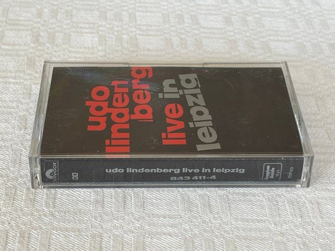 Rare ! Cassette audio vintage Udo Lindenberg Live in Leipzig 1990