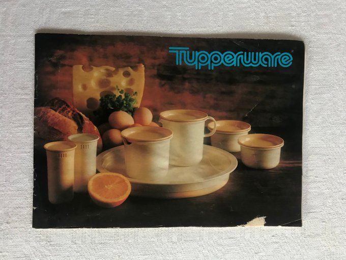 Catalogue Tupperware vintage, années 70