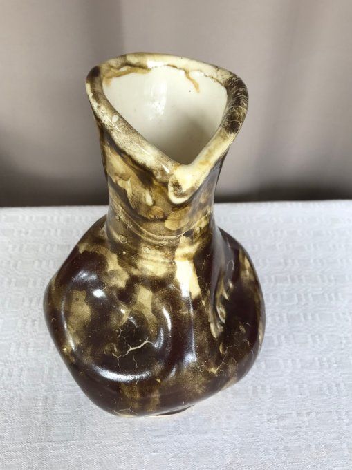 Vase en céramique, signé Pégomas, B.Chuffin,  années 1960