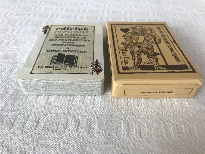 Jeu de cartes, Jeu au portrait d'Auvergne, 17e siècle, Ediclub, Rombaldi, Neuf