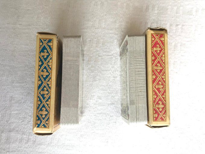 2 Jeux de cartes, Jeu de la pucelle, 15e siècle, Éd. Tallandier, Neufs